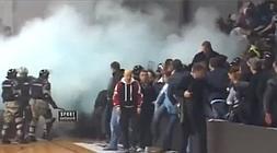 Radicales del Estrella Roja y Partizan desprestigian la Copa serbia