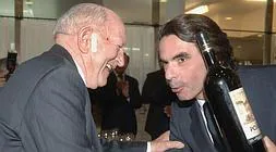 Aznar, en 2007, en el acto en el que soltó las polémicas frases. / EFE