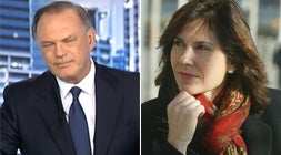 Piqueras informa de la muerte de la periodista.