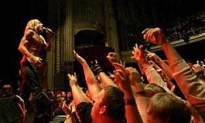 Iggy Pop, durante un concierto celebrado en Estados Unidos. / Archivo