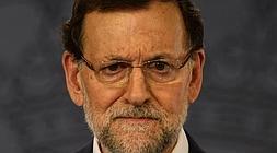Mariano Rajoy ayer en la Moncloa./ Afp