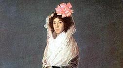 Retrato de Rita de Barrenechea pintado por Goya. Está en el Museo del Louvre.