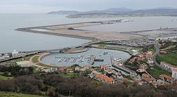 Vista aérea de Zierbena./ Fernando Gómez