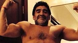 El super cachas Maradona