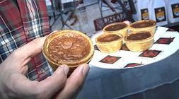 Este pastel, de arroz, no guarda más que el nombre./ elcorreo.tv