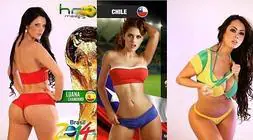 Modelos paraguayas ya calientan el Mundial de Brasil