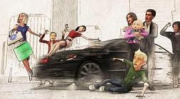 El 'brutal' atropello de La Siete y Nueve, el impactante vídeo de Mediaset./Telecinco