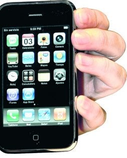 El iPhone 3G ofrece conexión a Internet de banda ancha.