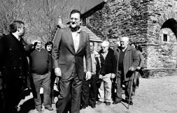 Rajoy visitó ayer la localidad lucense de O Cebreiro. / EFE