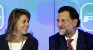 María Dolores de Cospedal y Mariano Rajoy. ::
REUTERS