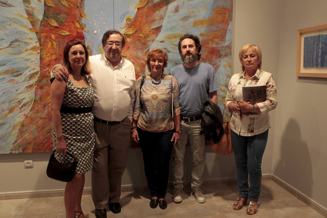 Marisa Rodríguez, Javier Díez, Mª Eugenia Salcedo, Fernando Presas y Celia Martínez.