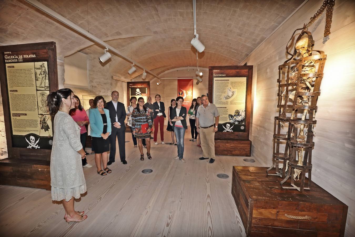 Exposición de piratas en Comillas