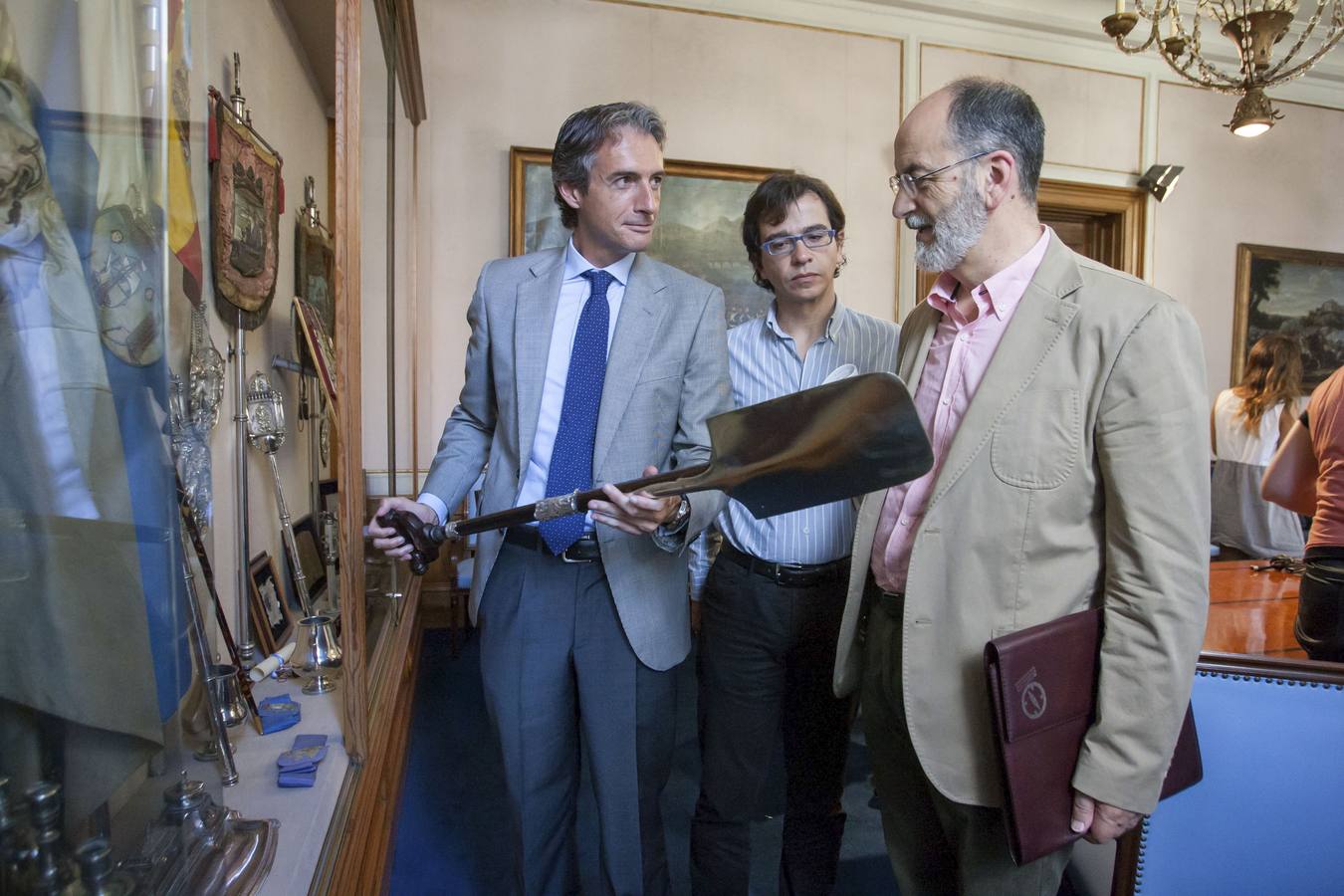En la presentación del Museo de Historia de Santander.
