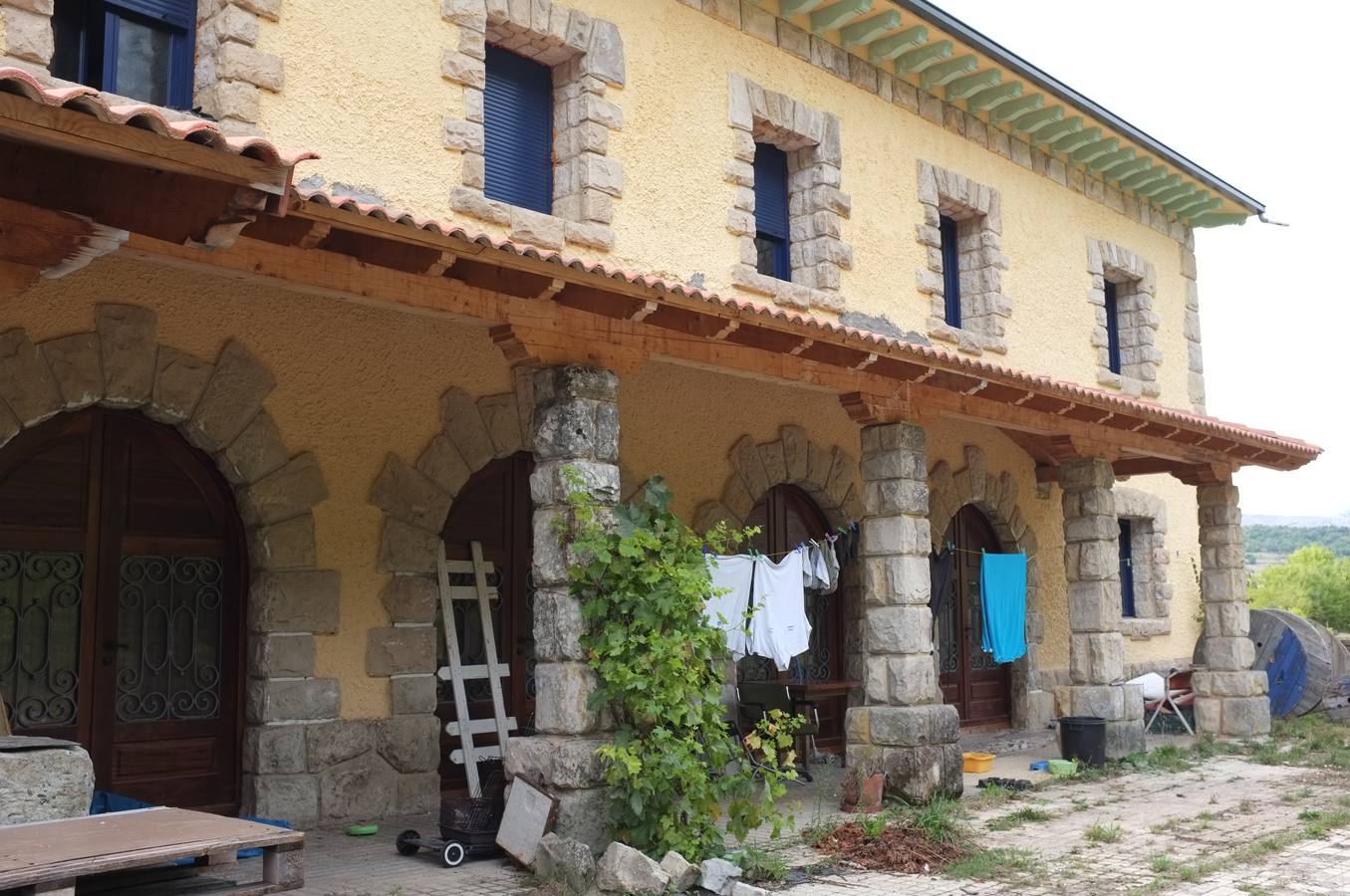 Estación de Santelices/Pedrosa, recuperada como sede del Grupo Espeleológico Merindades.