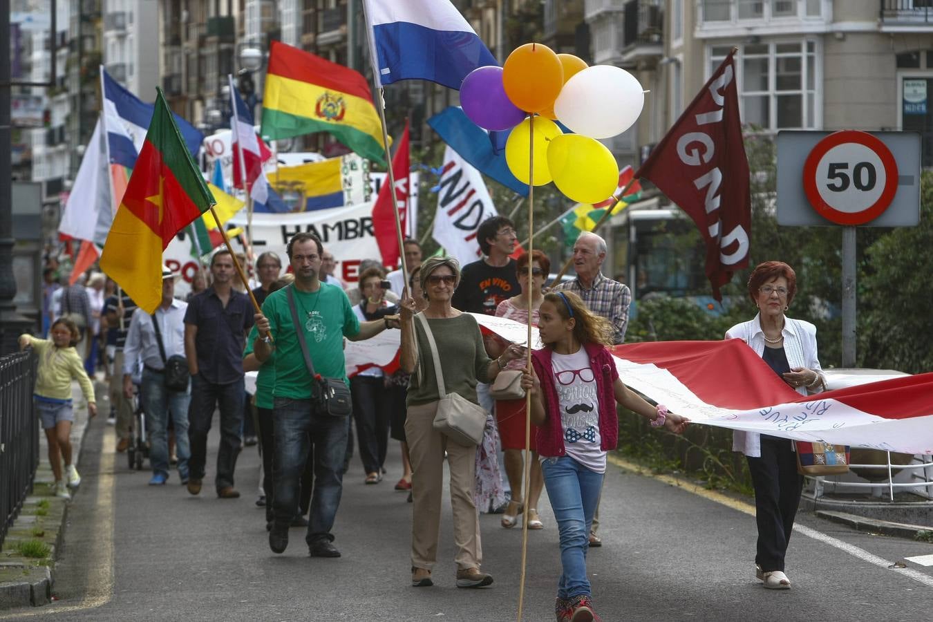 Marcha contra la pobreza