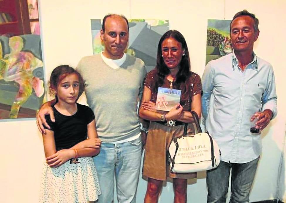 Candela Quindós, Carlos Quindós, Marga Ruiz y Sergio del Riego.
