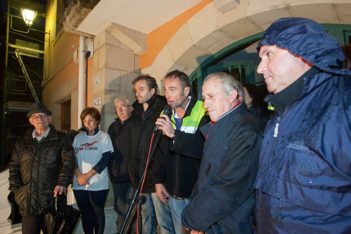 Manifestación en Renedo