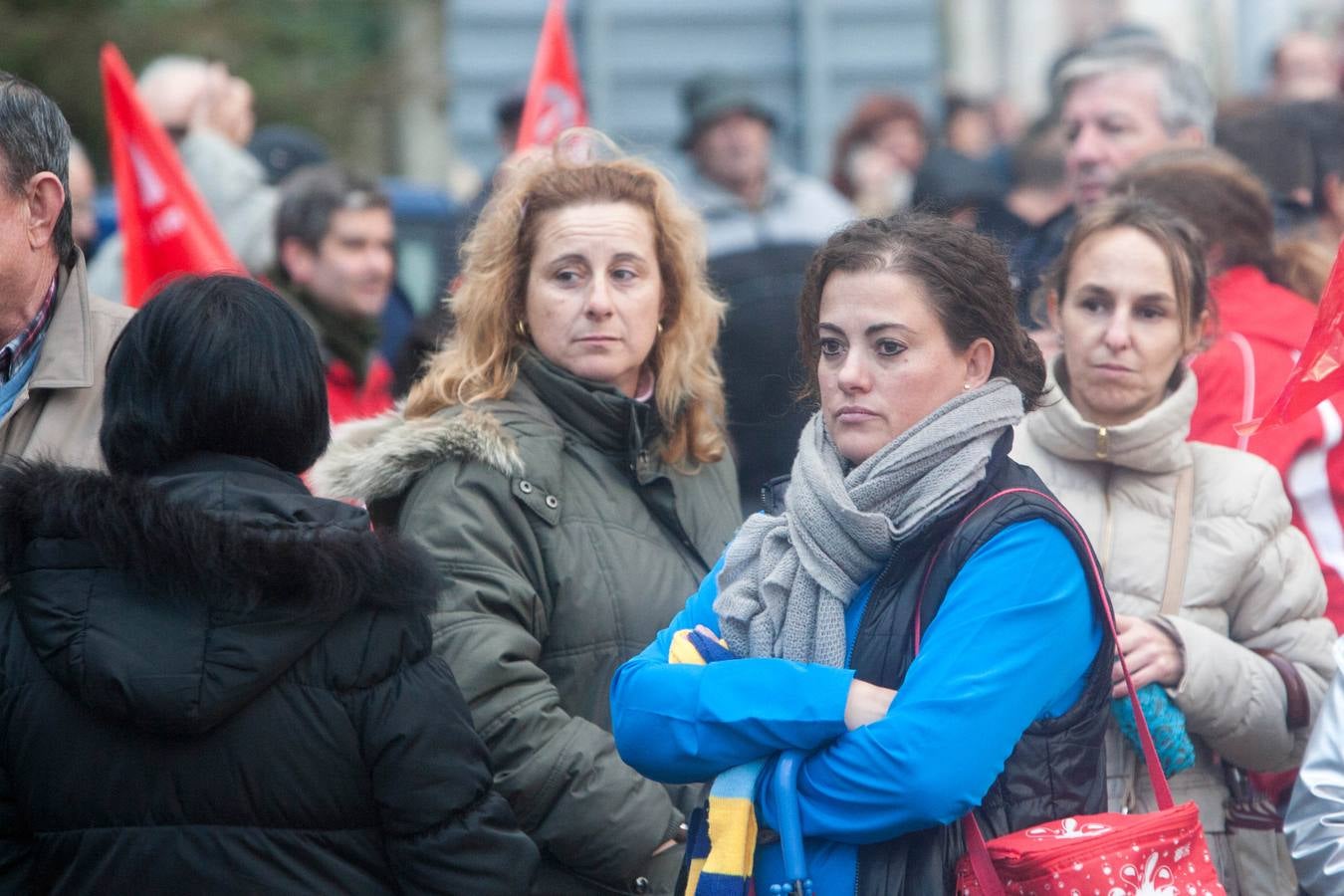 Manifestación en Renedo