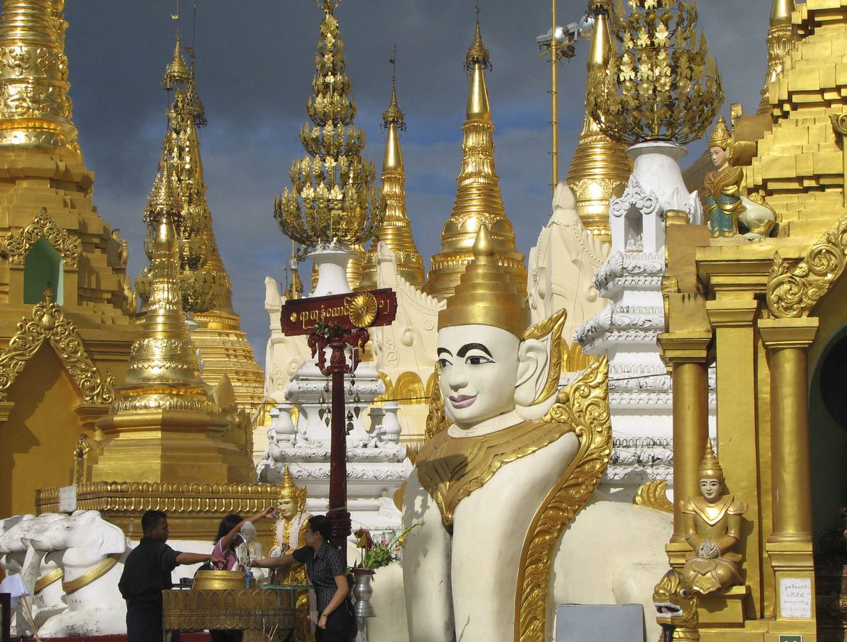 Restauración de Shwedagon