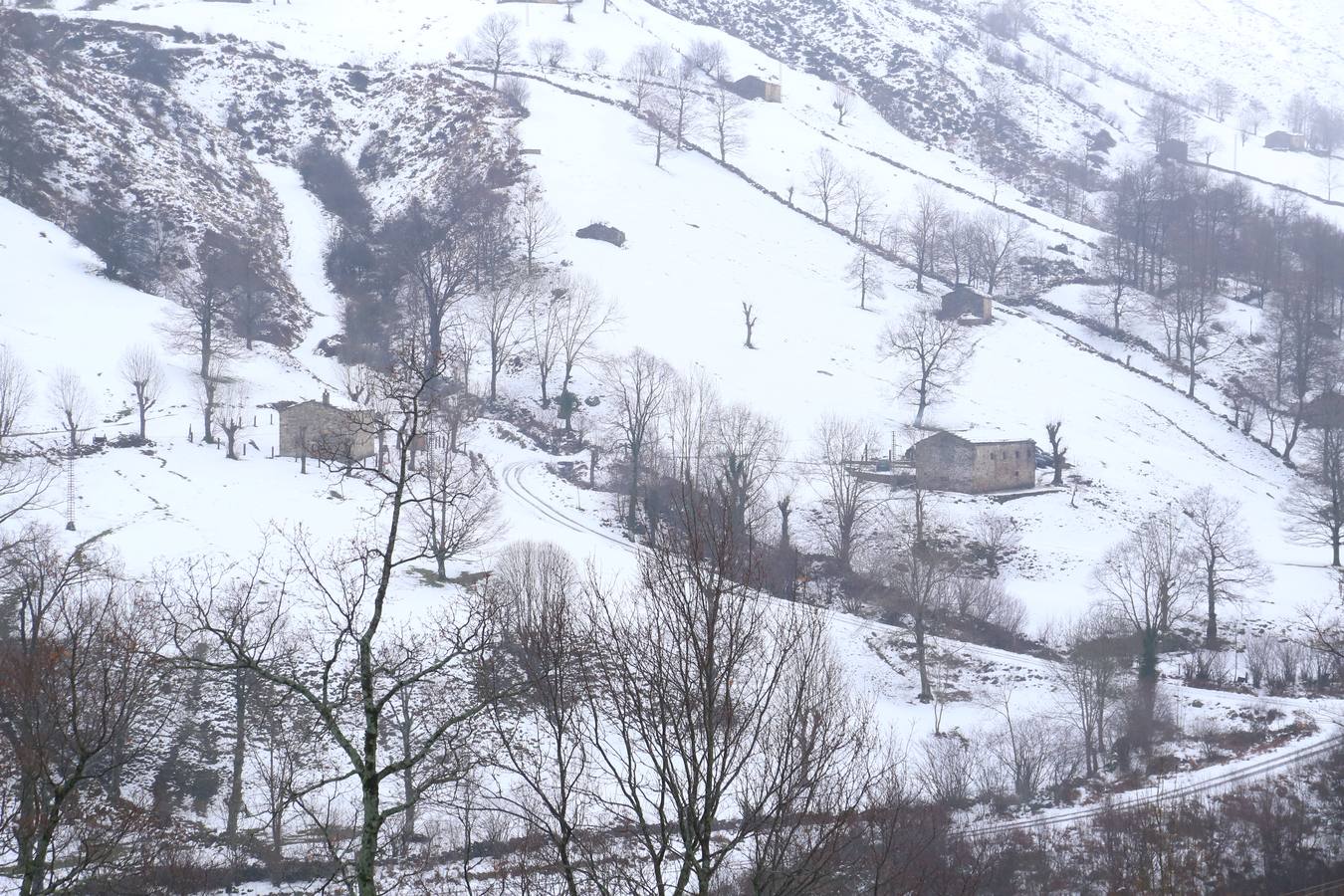 Nieve en Lunada