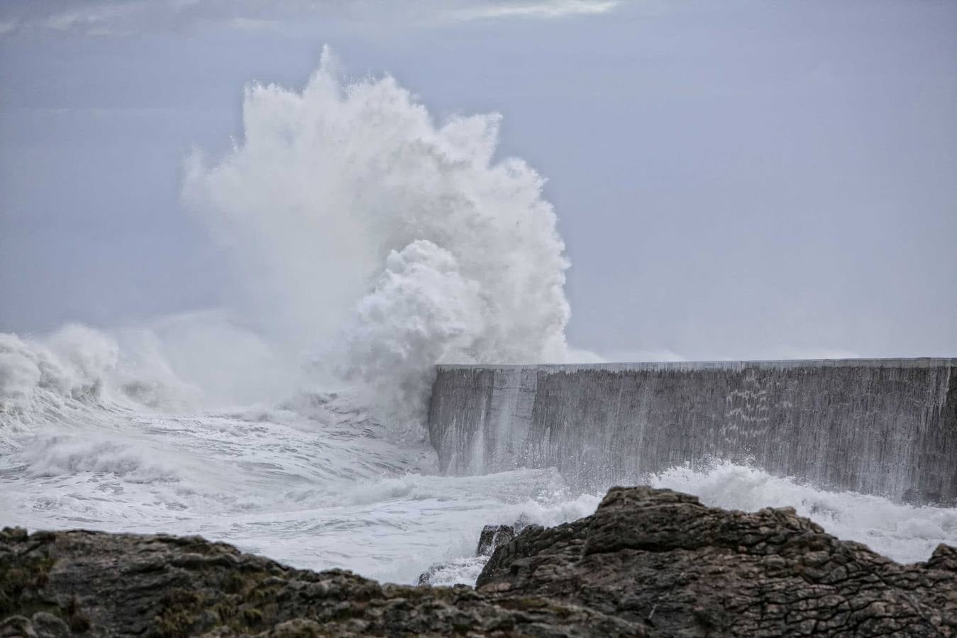 Temporal en San Vicente de la Barquera