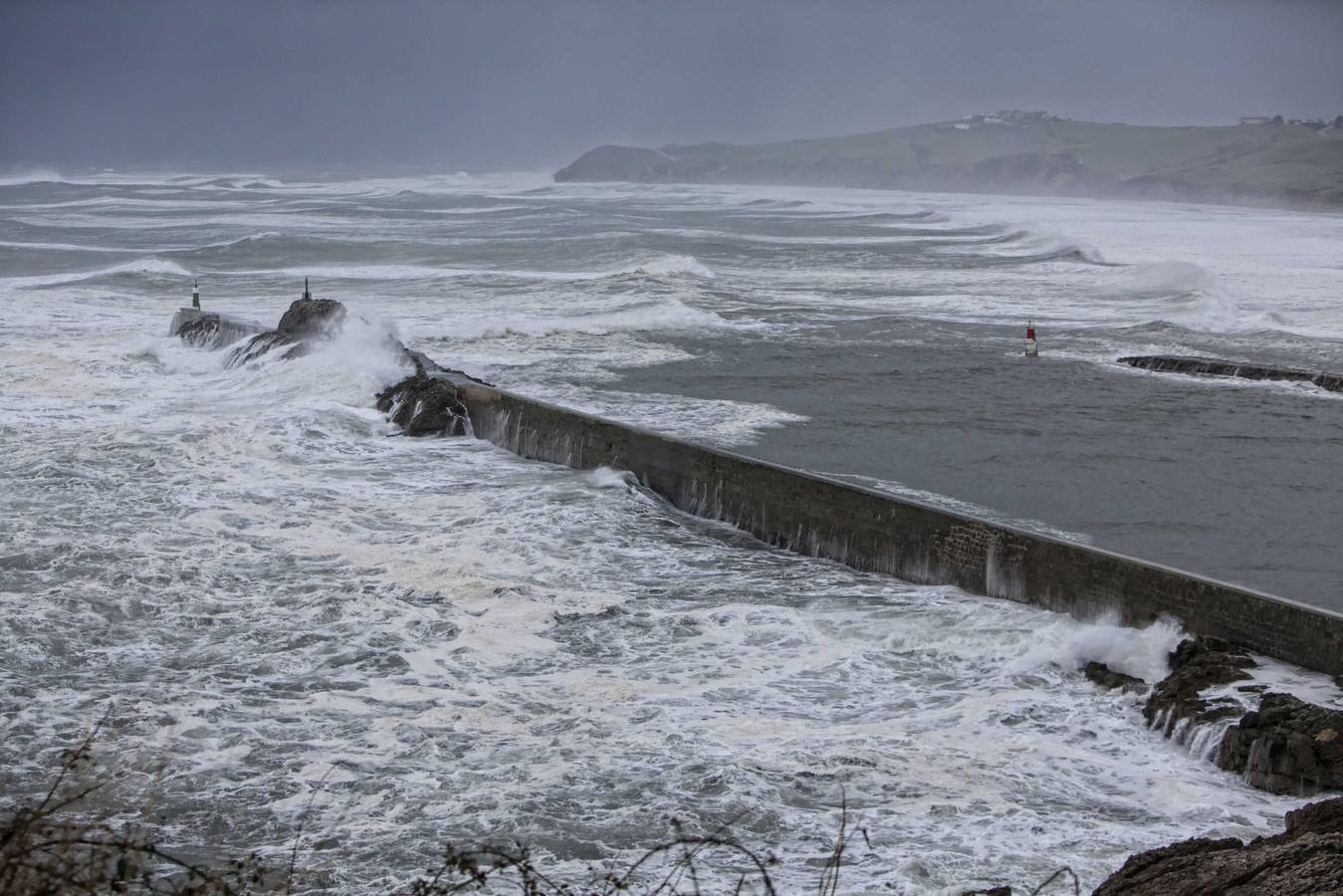 Temporal en San Vicente de la Barquera