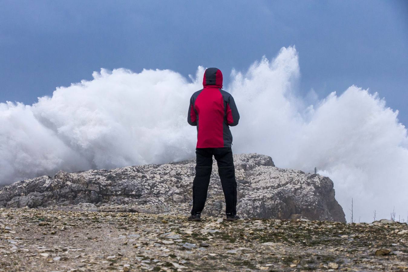 Temporal en la Virgen del Mar