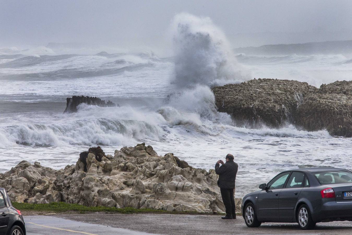 Temporal en la Virgen del Mar
