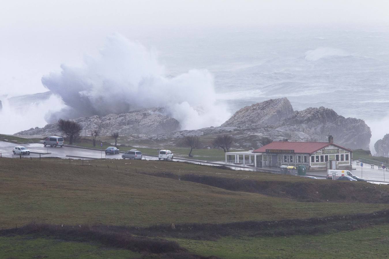 Temporal en la Virgen del Mar