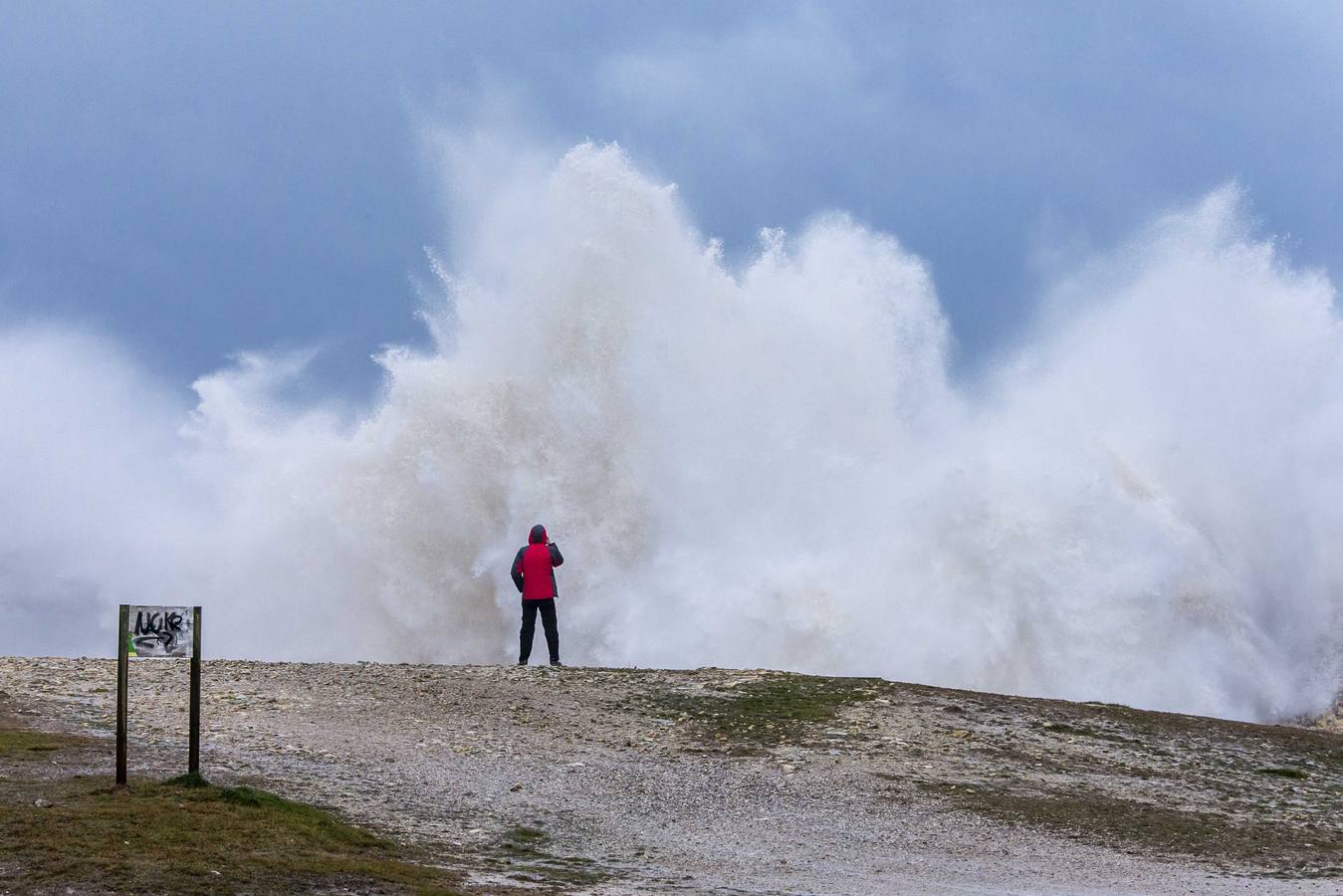Temporal en la Virgen del Mar