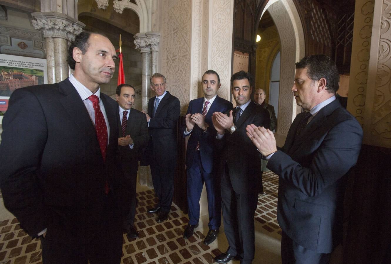 La rehabilitación de la iglesia edel Seminario Mayor