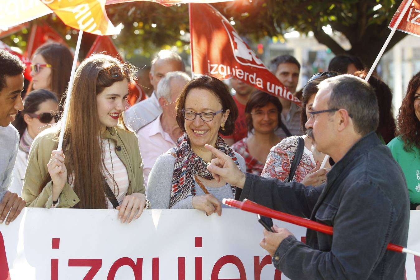 Manifestación en Santander contra las políticas del Gobierno