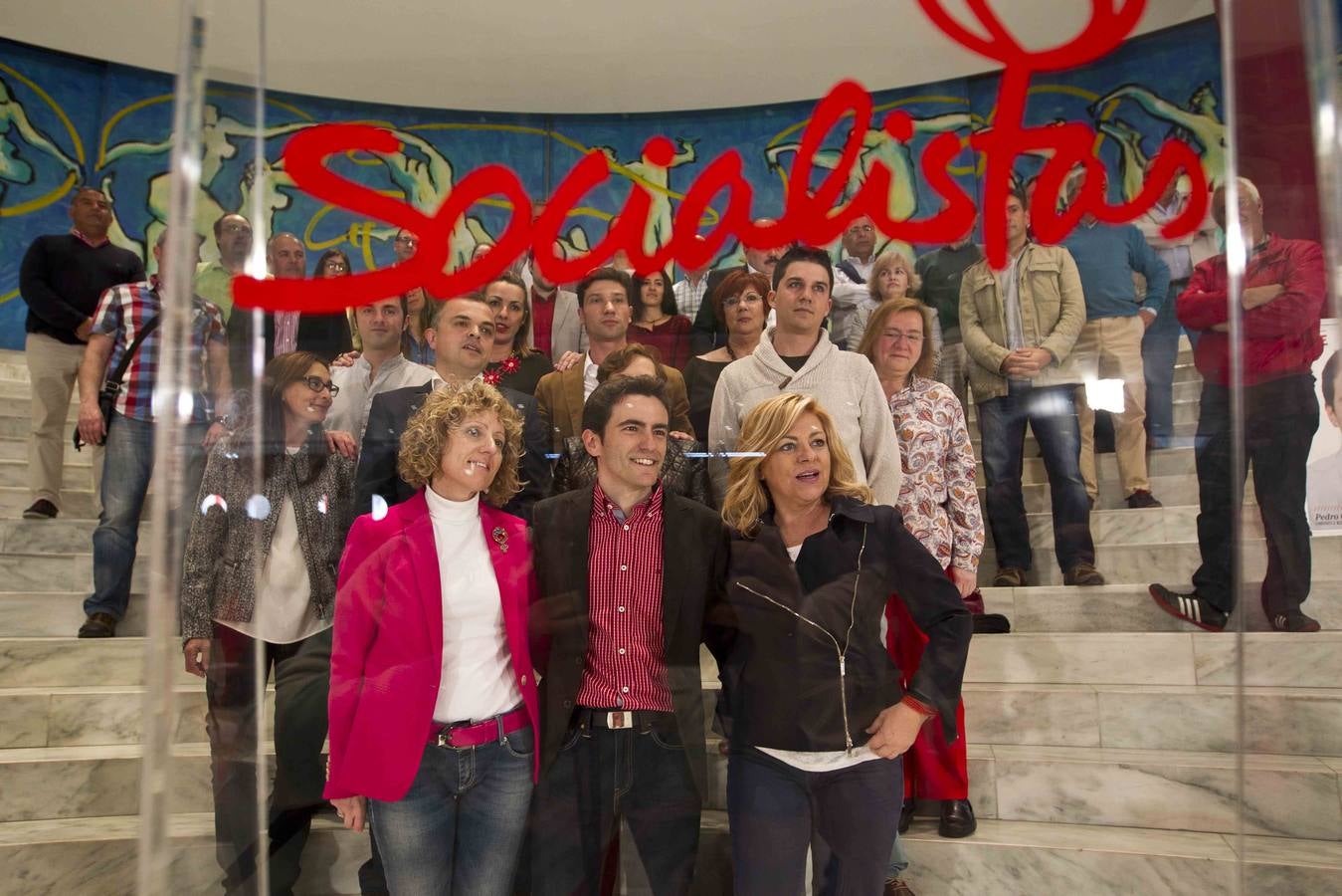 Presentación de la candidatura de Casares