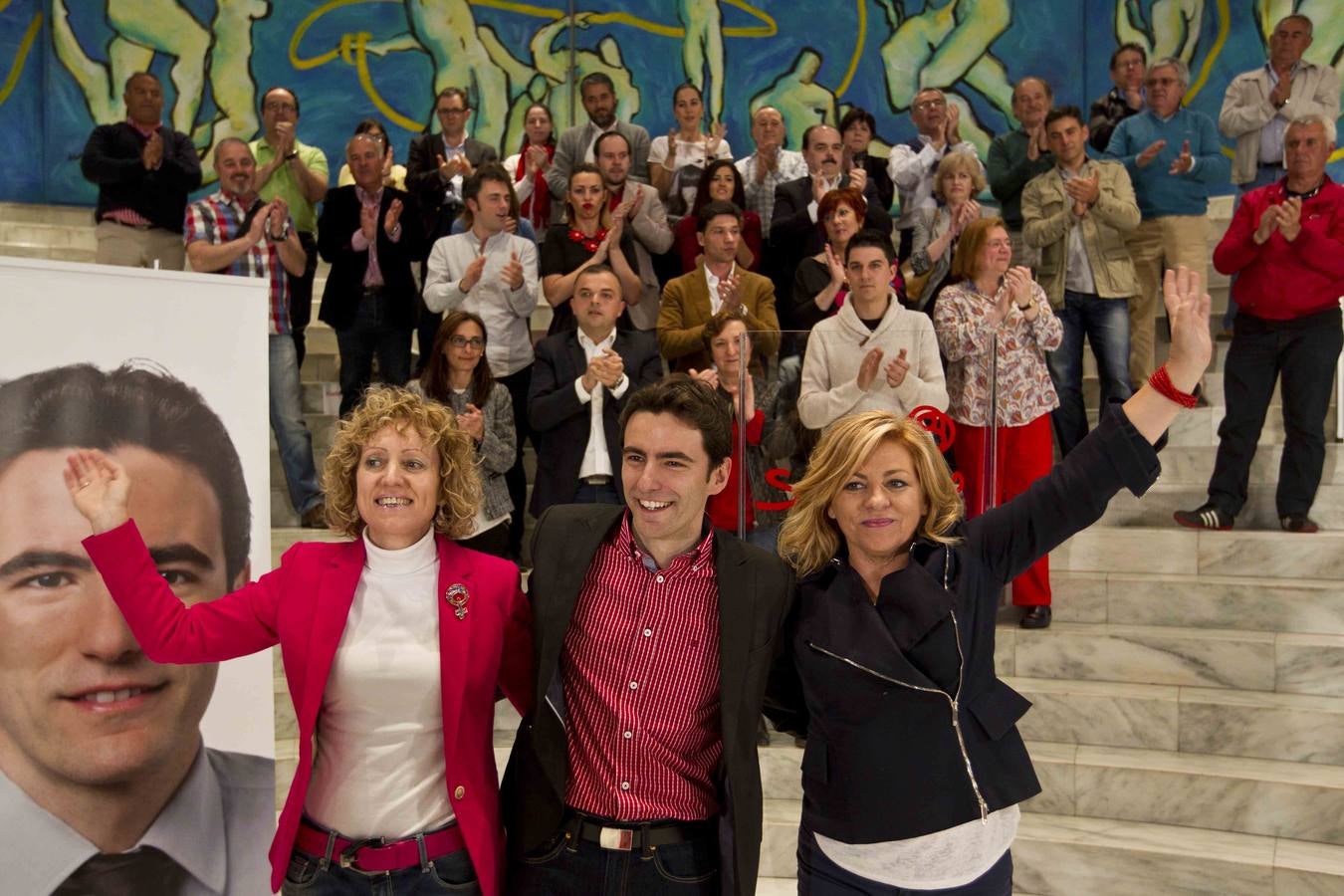 Presentación de la candidatura de Casares