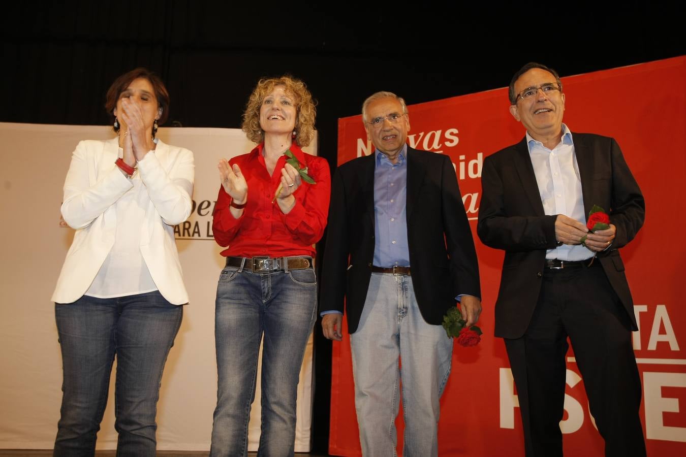 Mitin de Alfonso Guerra en Torrelavega