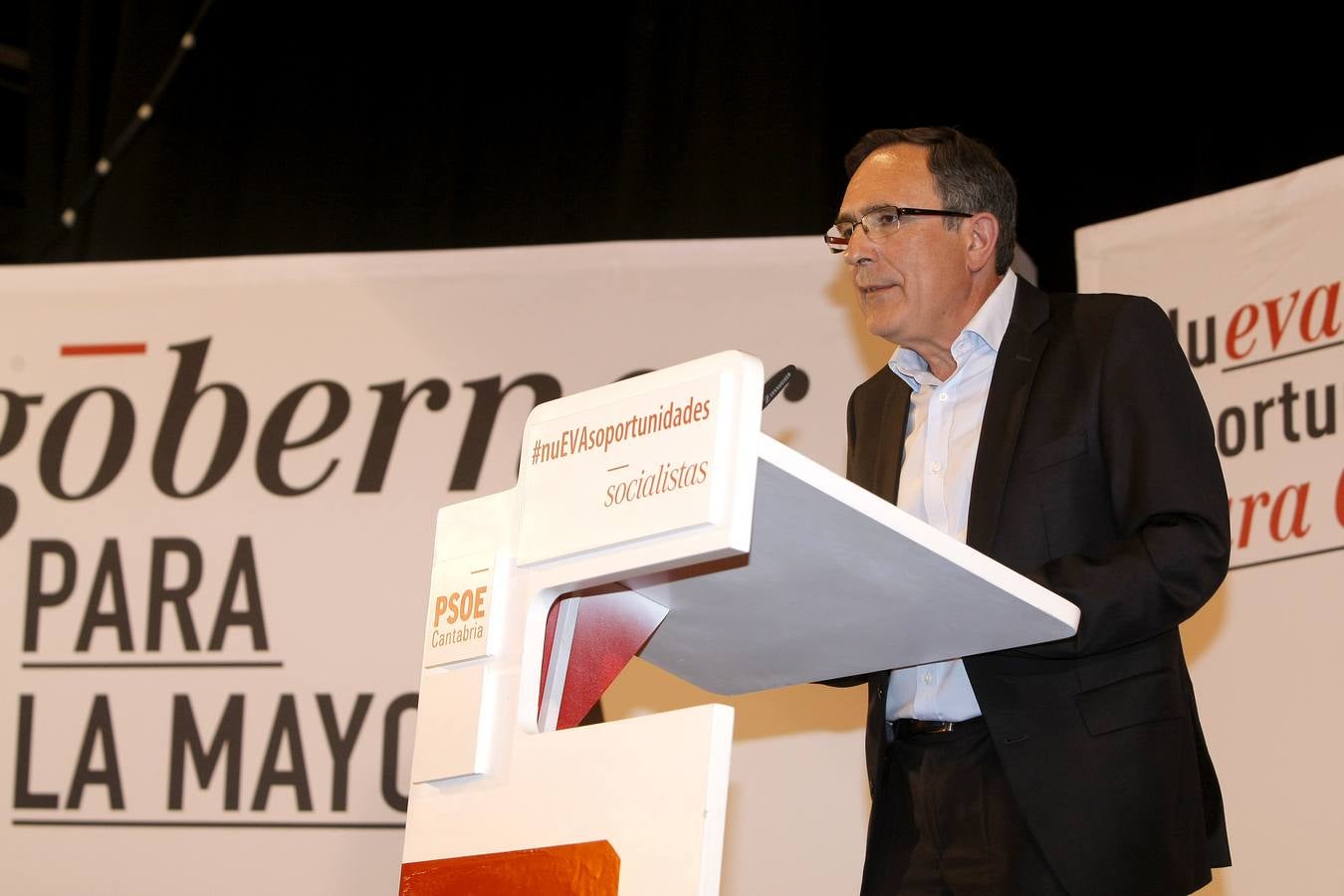 Mitin de Alfonso Guerra en Torrelavega