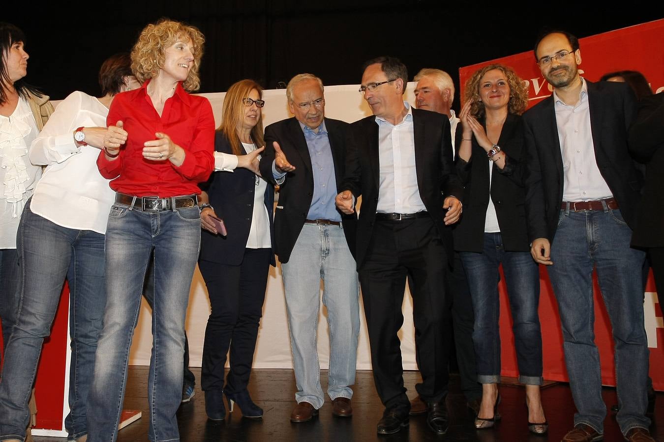 Mitin de Alfonso Guerra en Torrelavega