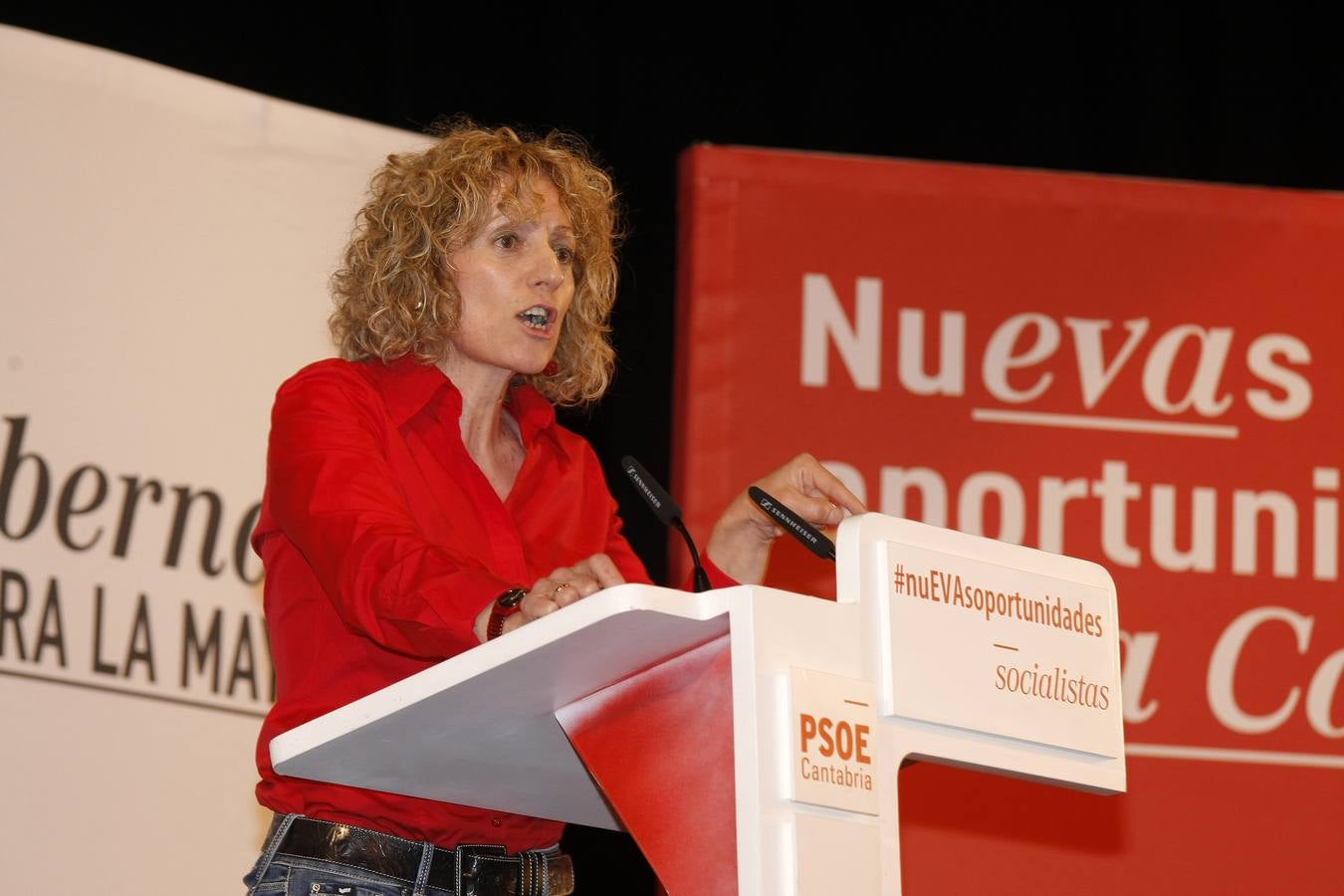 Mitin de Alfonso Guerra en Torrelavega
