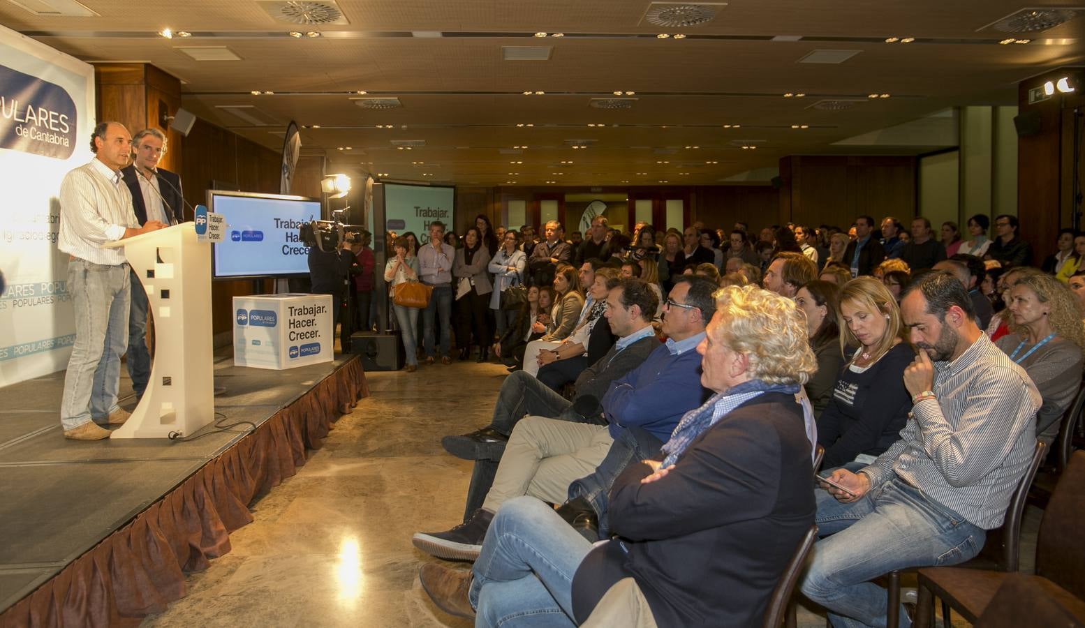 La noche electoral en el PP
