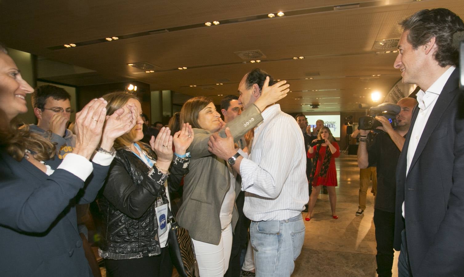 La noche electoral en el PP