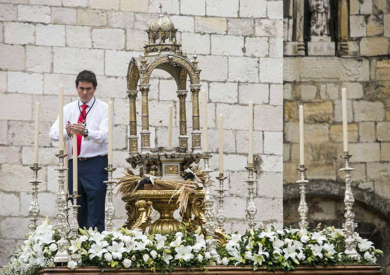 Procesión del Corpus Cristi en Santander