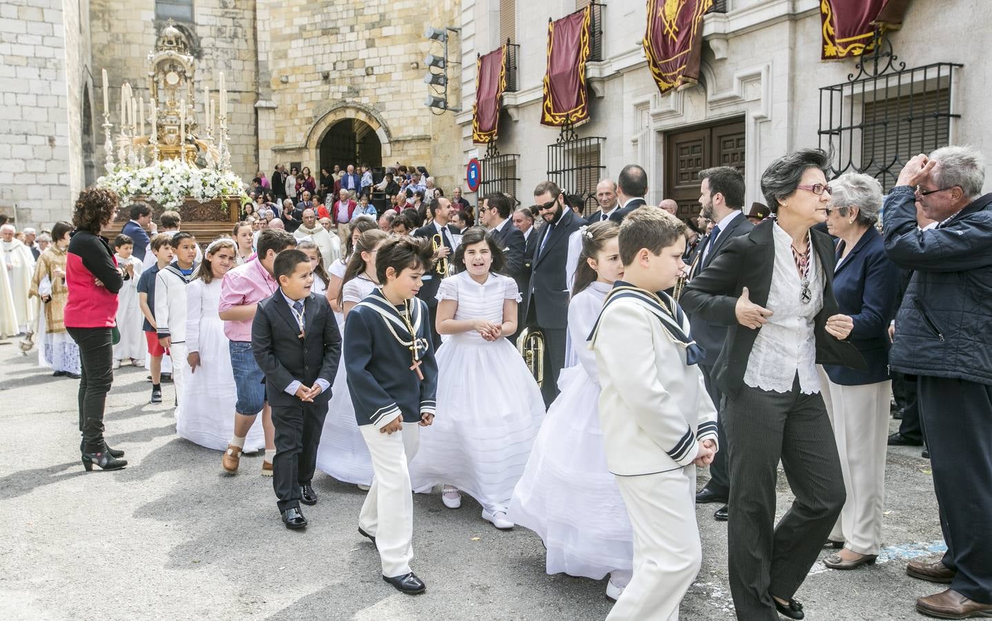 Procesión del Corpus Cristi en Santander