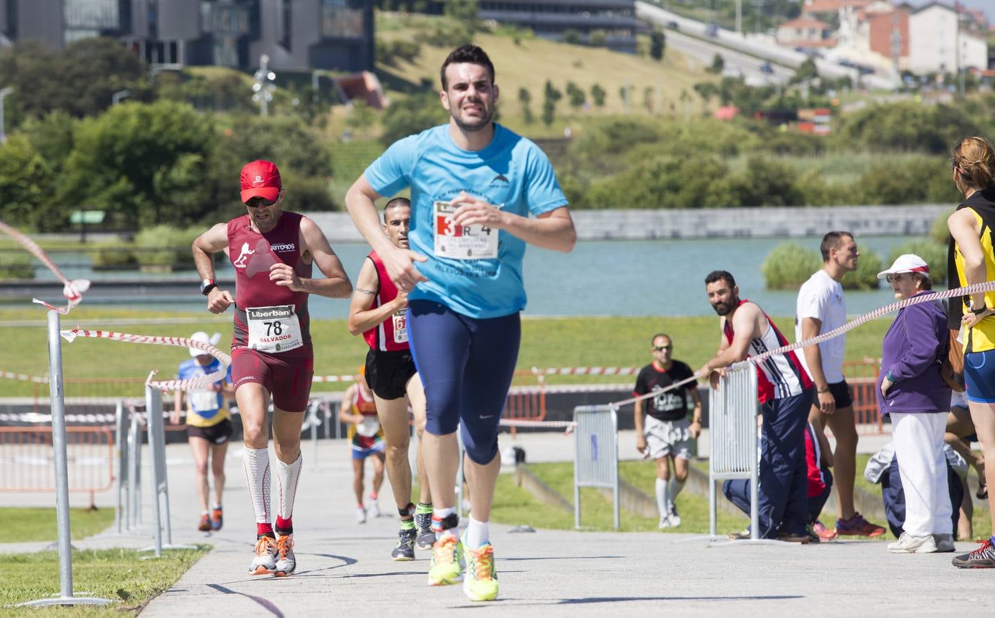 Un millar de pacticipantes en los 100 Km de Santander