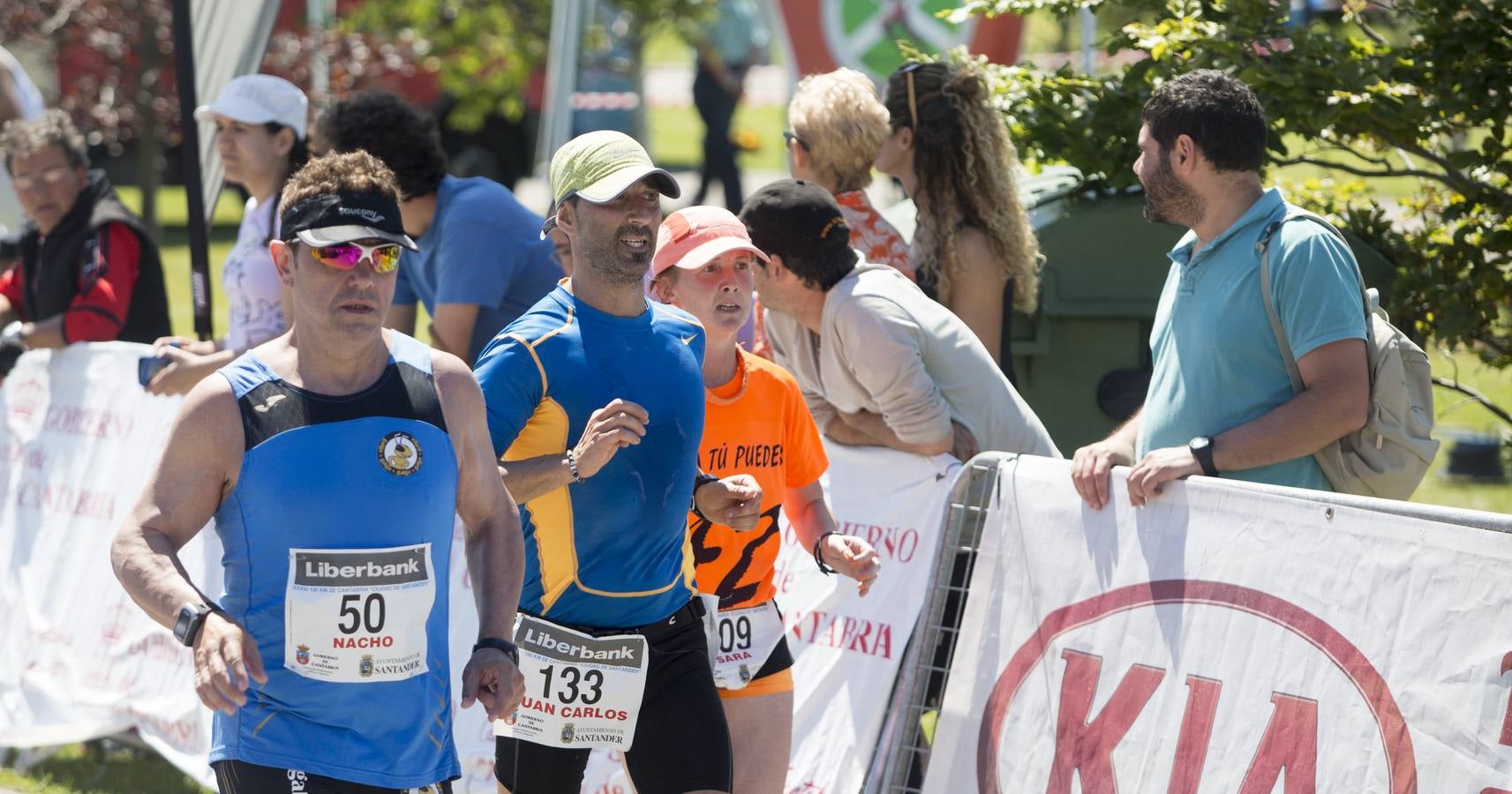 Un millar de pacticipantes en los 100 Km de Santander