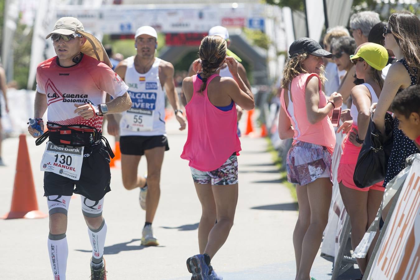 Un millar de pacticipantes en los 100 Km de Santander