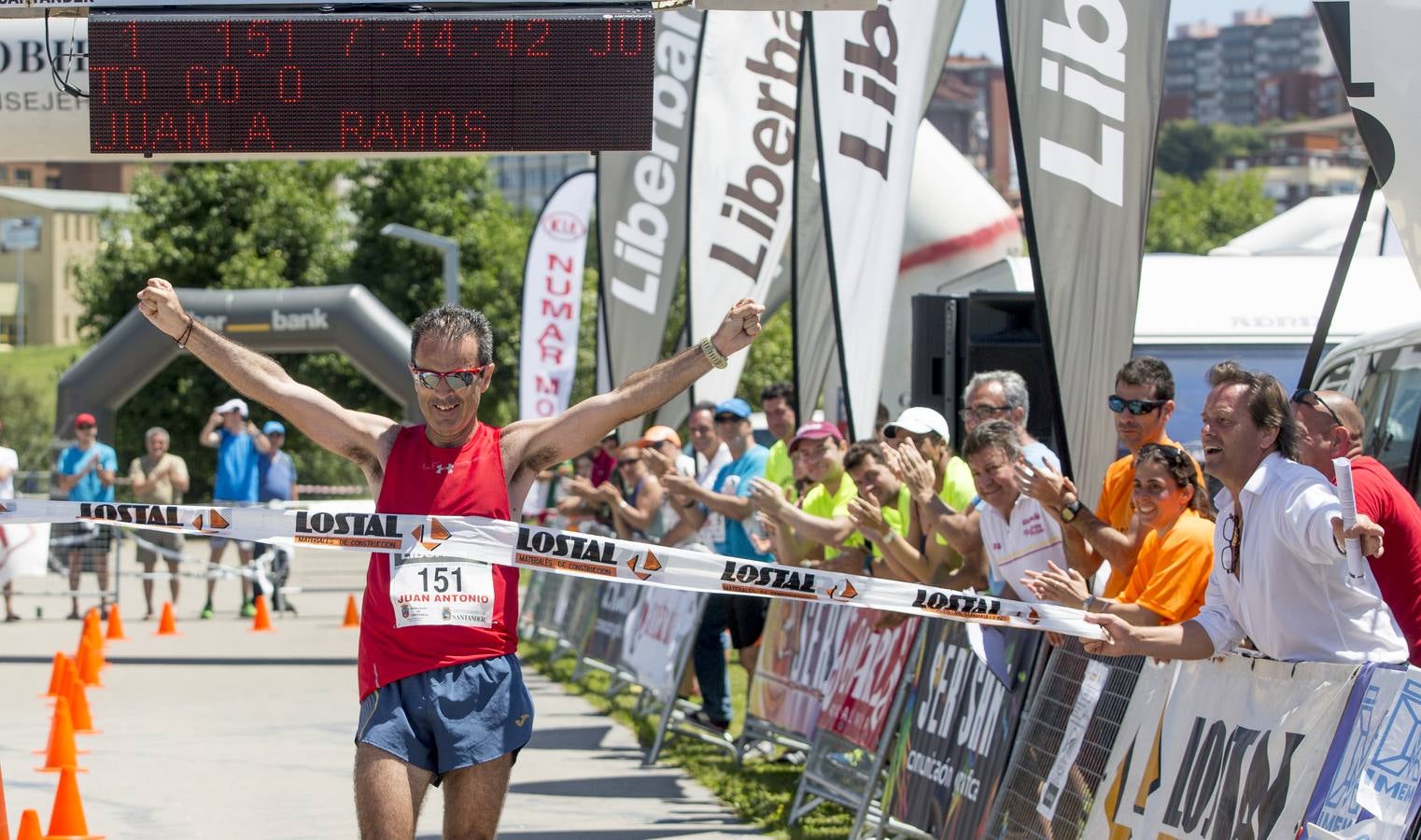 Un millar de pacticipantes en los 100 Km de Santander