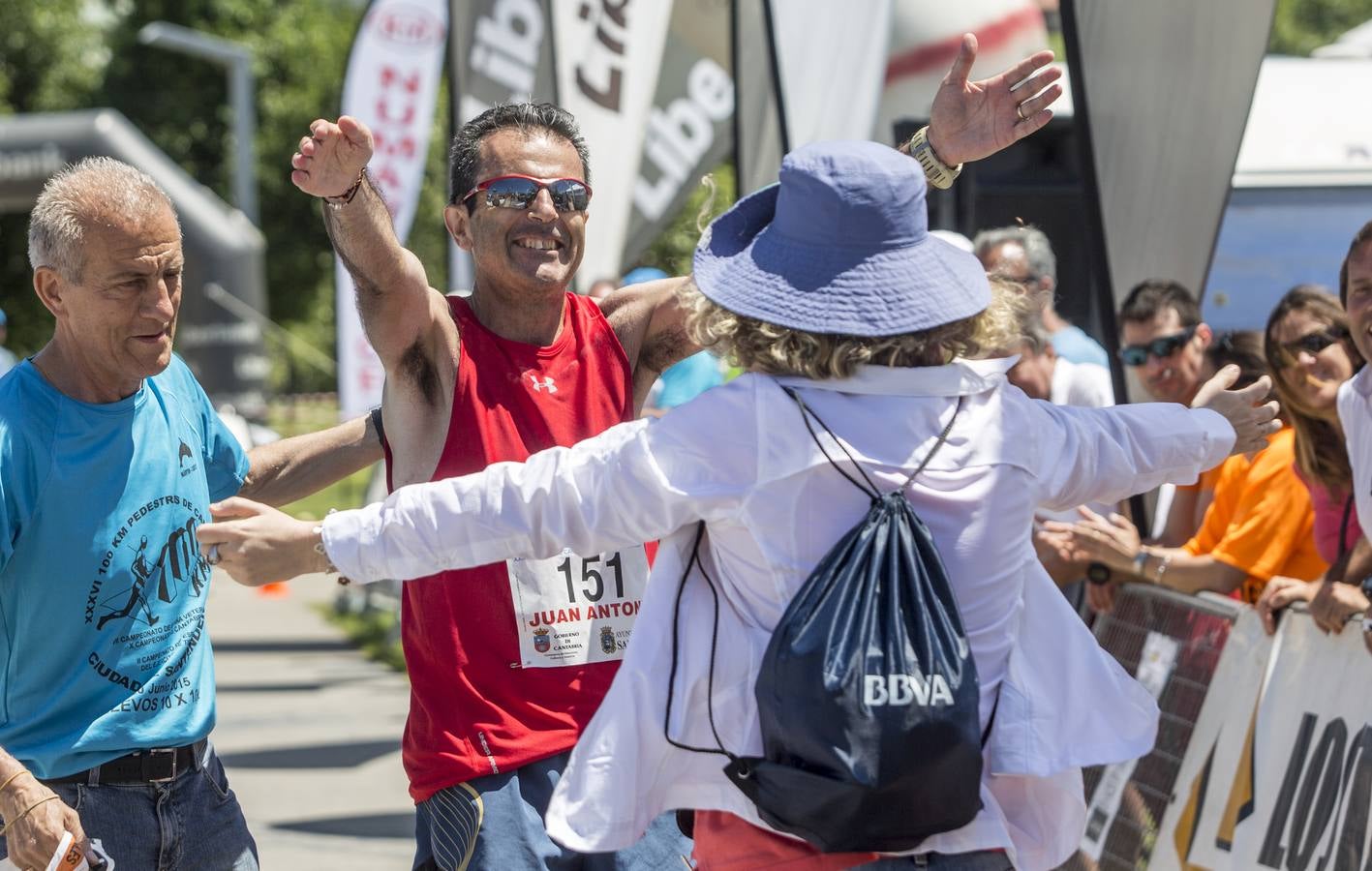 Un millar de pacticipantes en los 100 Km de Santander