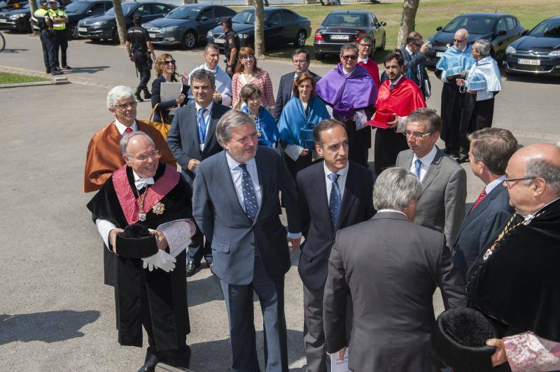 Inauguración de los cursos de verano de la UIMP, con Méndez Vigo