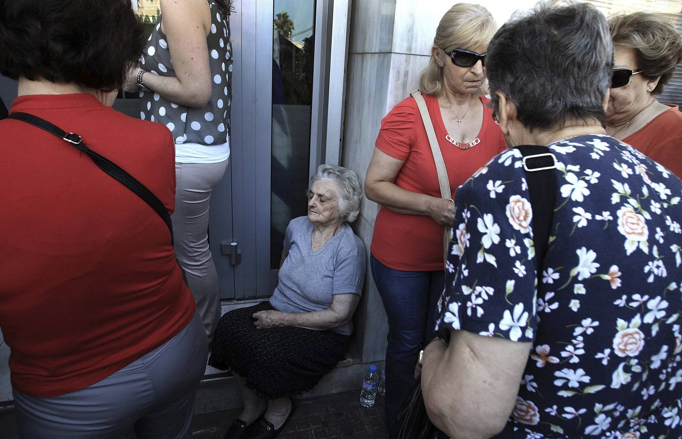 Caos entre los pensionistas griegos