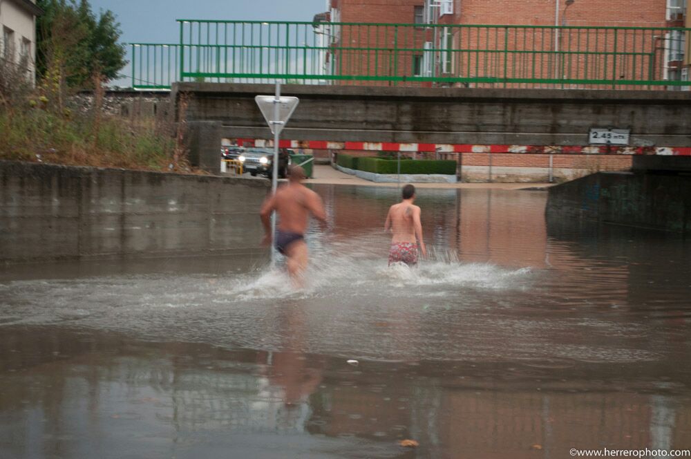 Reinosa, afectada por las lluvias